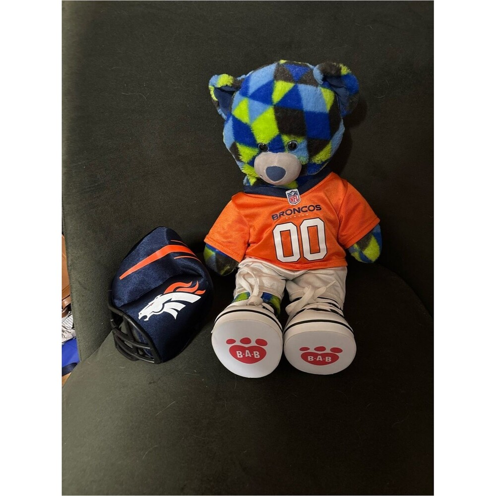 Build A Bear Denver Broncos Bear